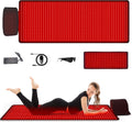 Red Light Therapy Mat for Body with 1560 Leds, Infrared Light Therapy Pad for Full Body Pain Relief, Large Yoga Red Light Mat with Small Bonus Mat (Black 71X23.7 Inch)