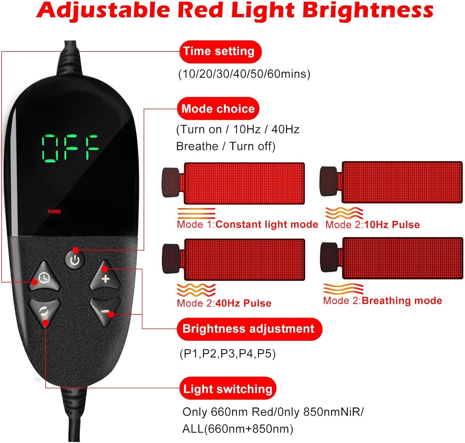 Red Light Therapy Mat for Body with 1560 Leds, Infrared Light Therapy Pad for Full Body Pain Relief, Large Yoga Red Light Mat with Small Bonus Mat (Black 71X23.7 Inch)